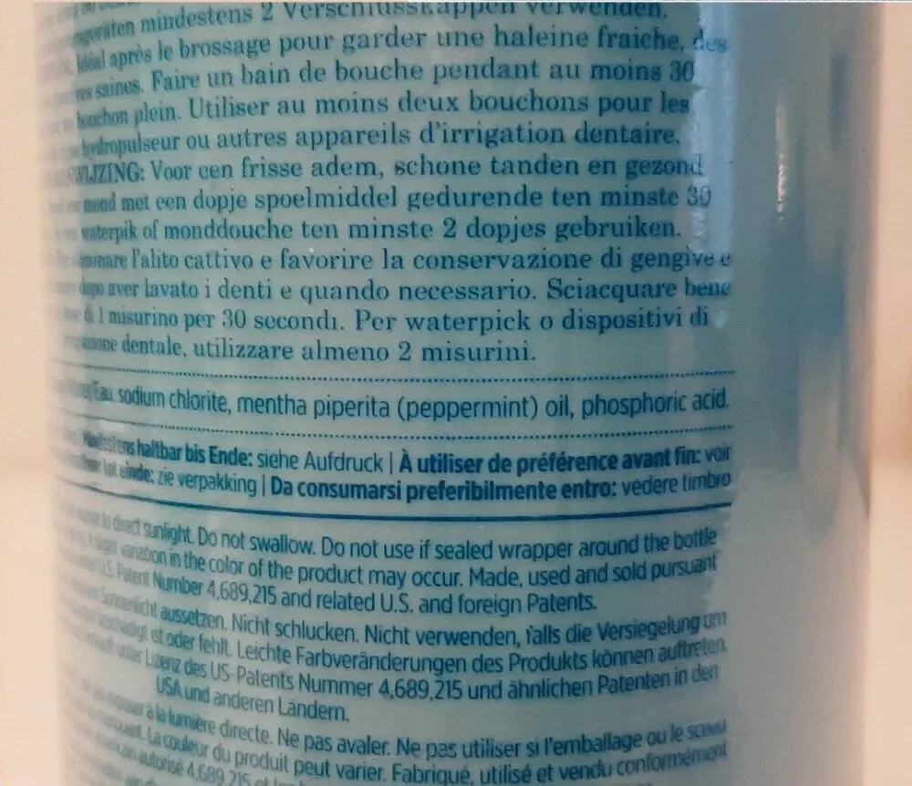 Антисептичний ополіскувач Mouth Rinse від Modere ( Neways ) 3