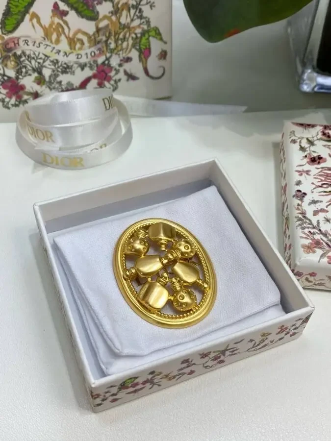 Брошка Dior 4