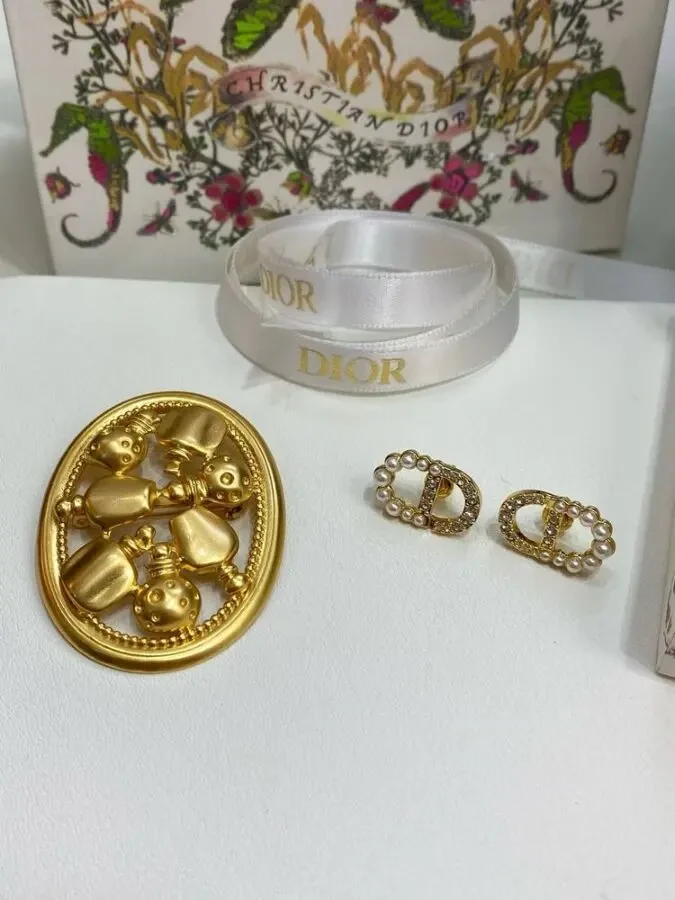 Брошка Dior 3