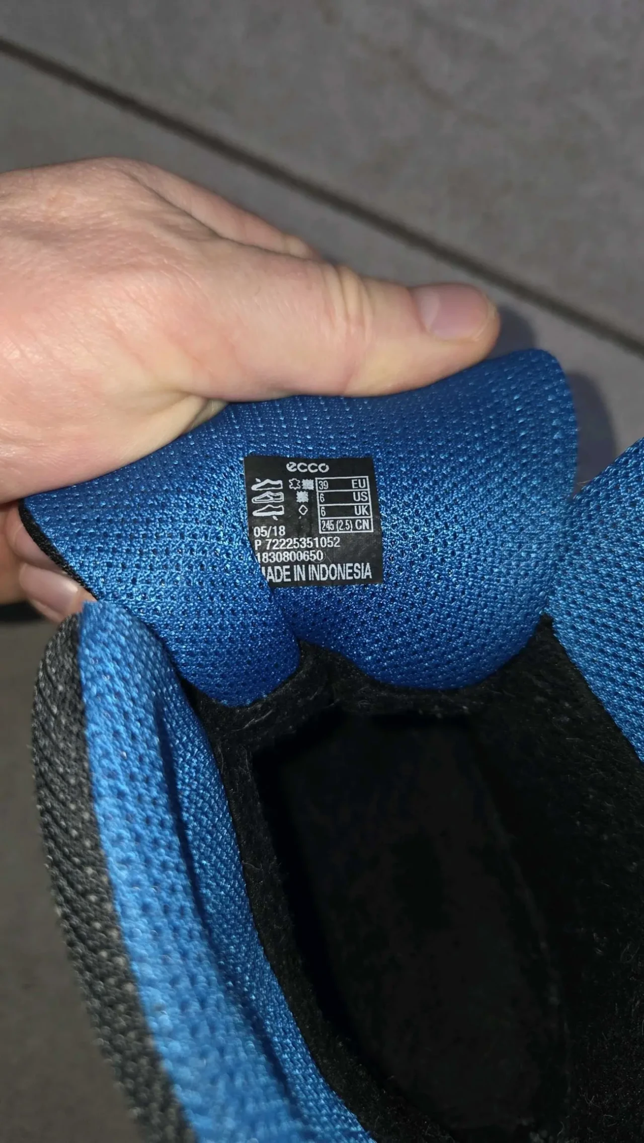 Сапоги детские, Ecco, Gore-tex,  39 размер 5