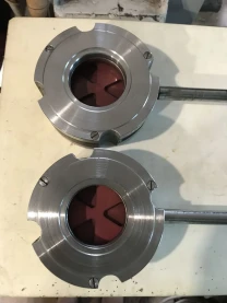 Затвор нержавеющ дисковый с керамическим затвором Ду20, 32, 80