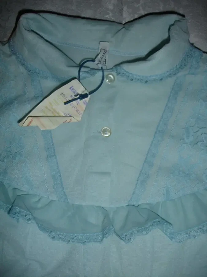 Рубашка/СОРОЧКА нічна 54 р., блакитна. НОВА. Довгий рукав. Польща 2