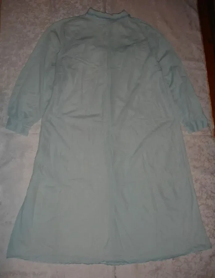 Рубашка/СОРОЧКА нічна 54 р., блакитна. НОВА. Довгий рукав. Польща 6