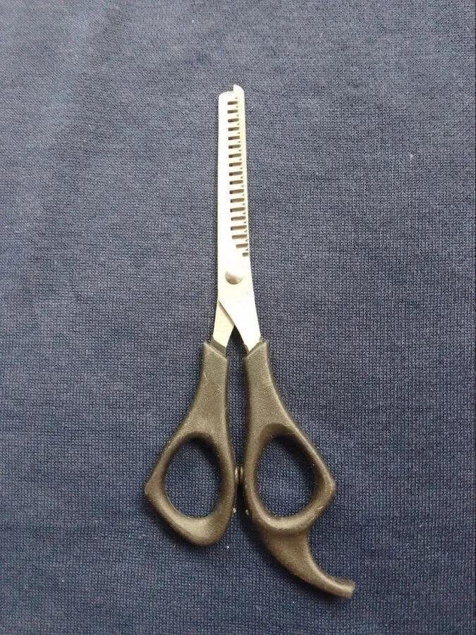 Ножиці перукарські філірувальні 2