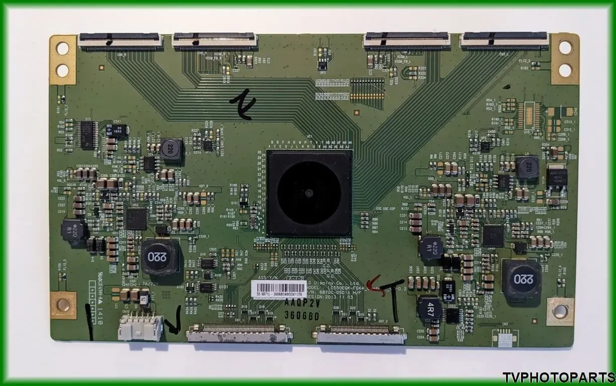 плата T-CON LC550EQK-FGK4 6870C-0501A для Sony KD-55X8505B
