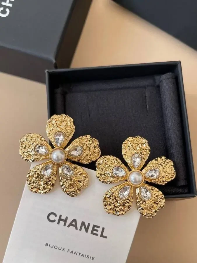 Сережки Chanell 5