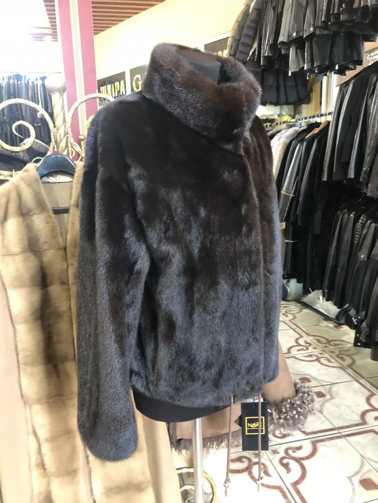 Шуби норкові,Греція,велюрові 3