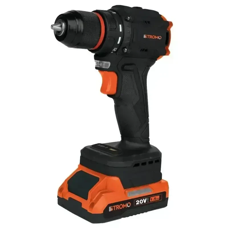Акумуляторний шурупокрут STROMO SA-18BL 20 В (1 АКБ 1.5 А-год) 2