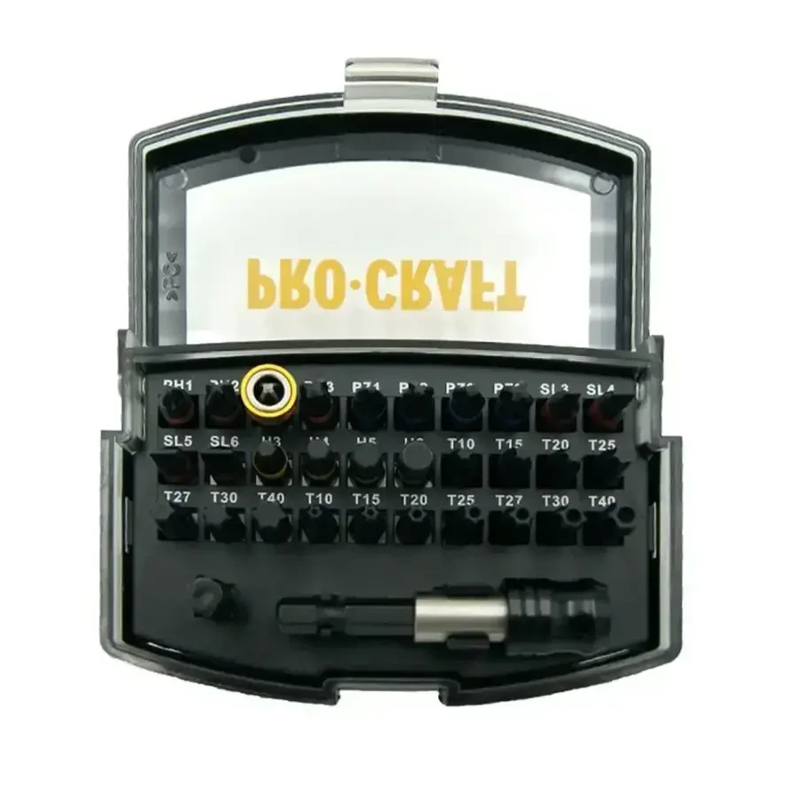 Акумуляторний шурупокрут Procraft PA12PRO DFR з набором біт BS-32 9