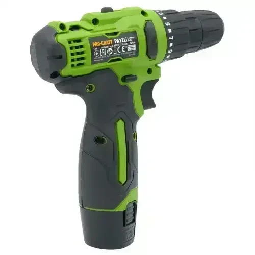 Шурупокрут акумуляторний PROCRAFT РА-12 Li COMPACT, дві батареї 4