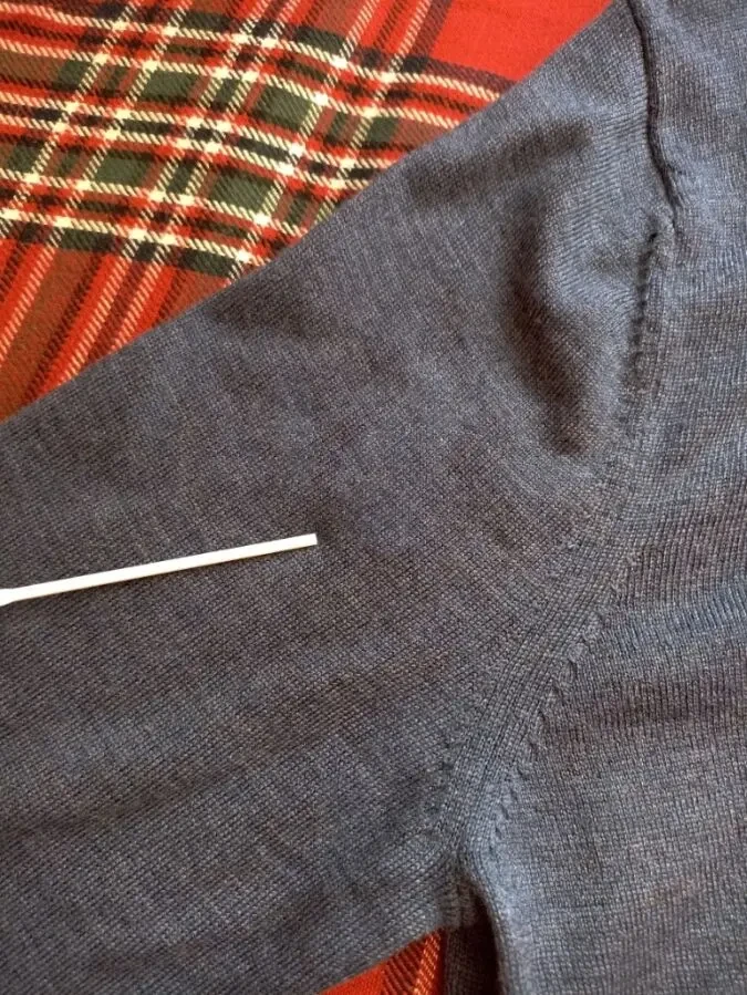 Charles Tyrwhitt Шерстяной свитер поло мужской на пуговицах под джинс 9