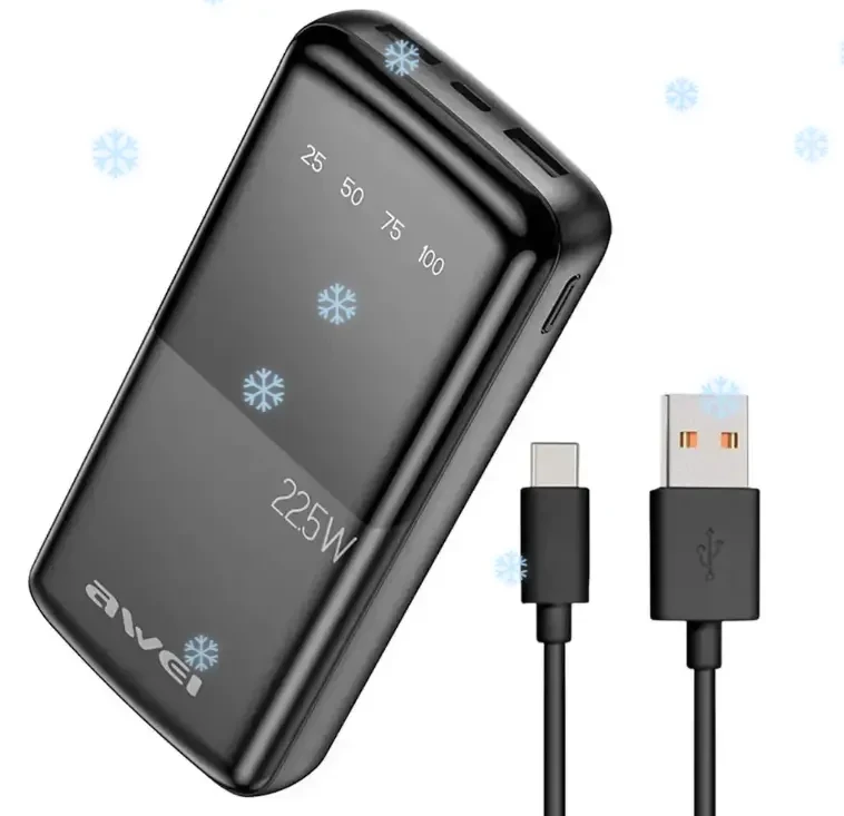 POWER BANK AWEI P13K 20000mAh 22,5W PD QC 3.0 2