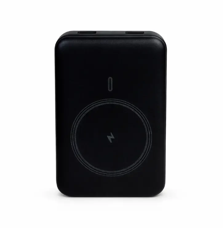 Повербанк KingPower магнітний (MagSafe) бездротова 15 Вт, чорний 3