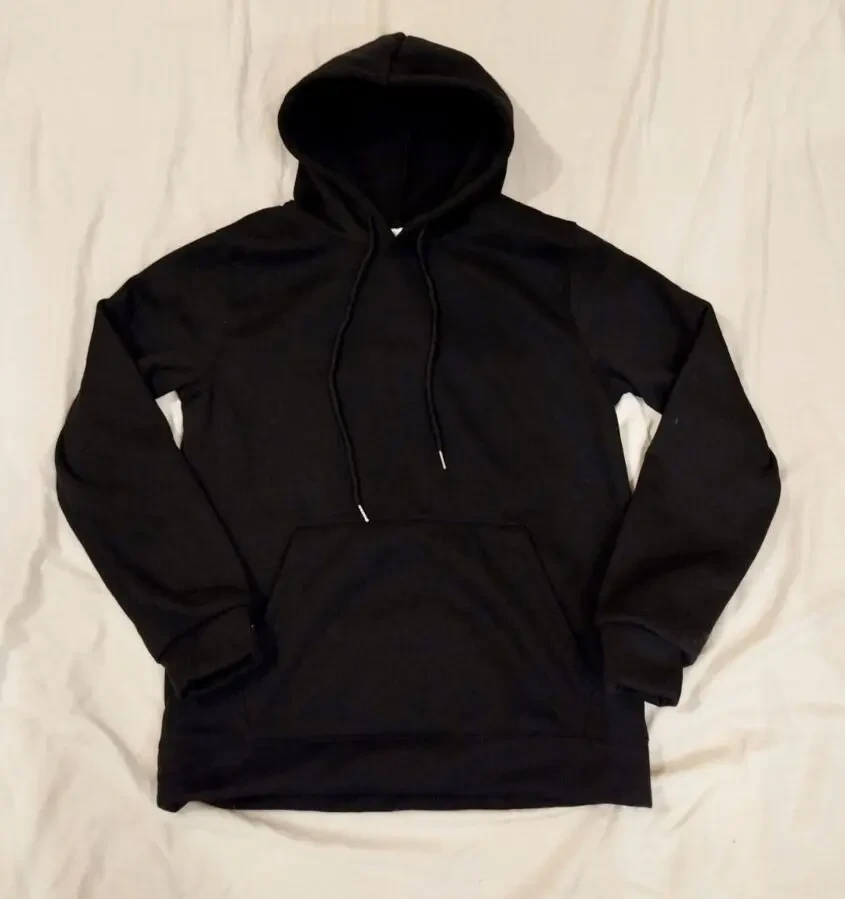 Худі чорне однотонне нове