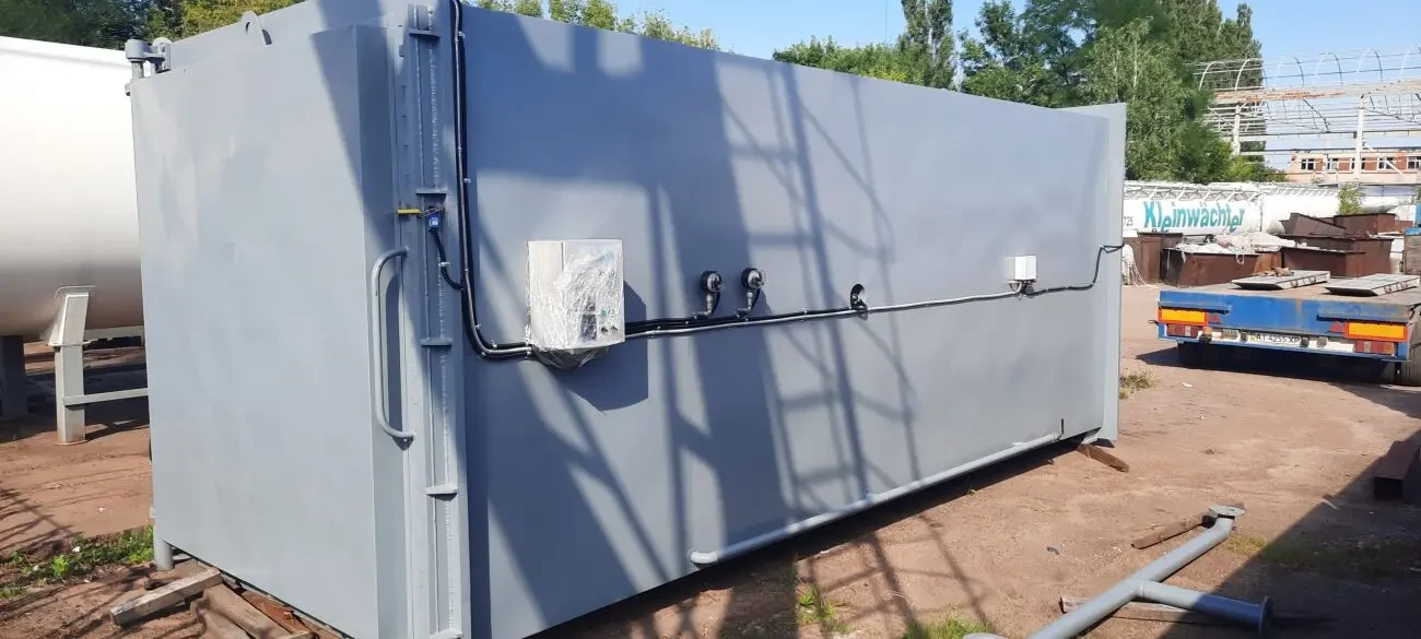 Автоклав прохідний для стерилізації субстрата для грибів 2