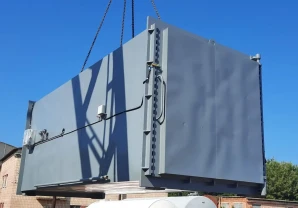 Автоклав прохідний для стерилізації субстрата для грибів