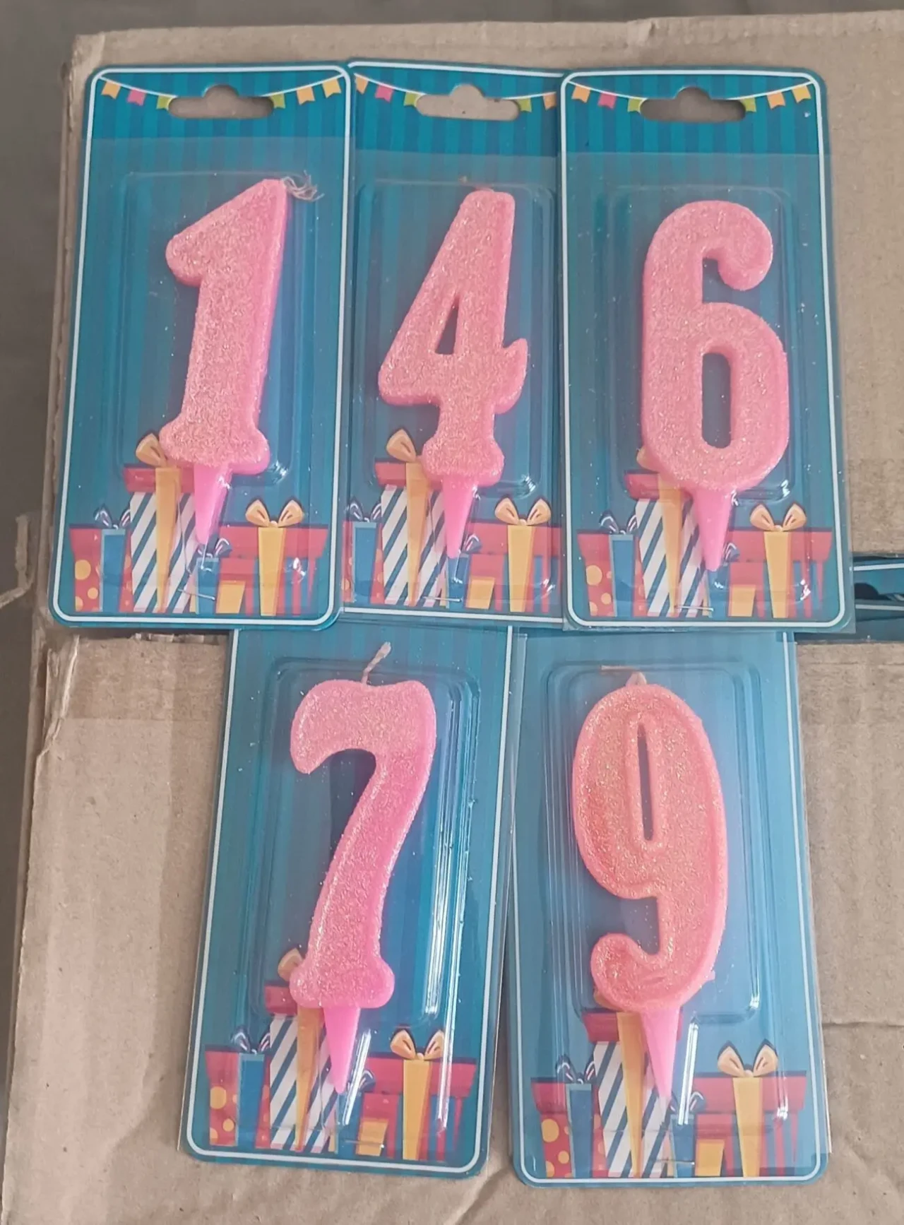 Свічки на торт 4