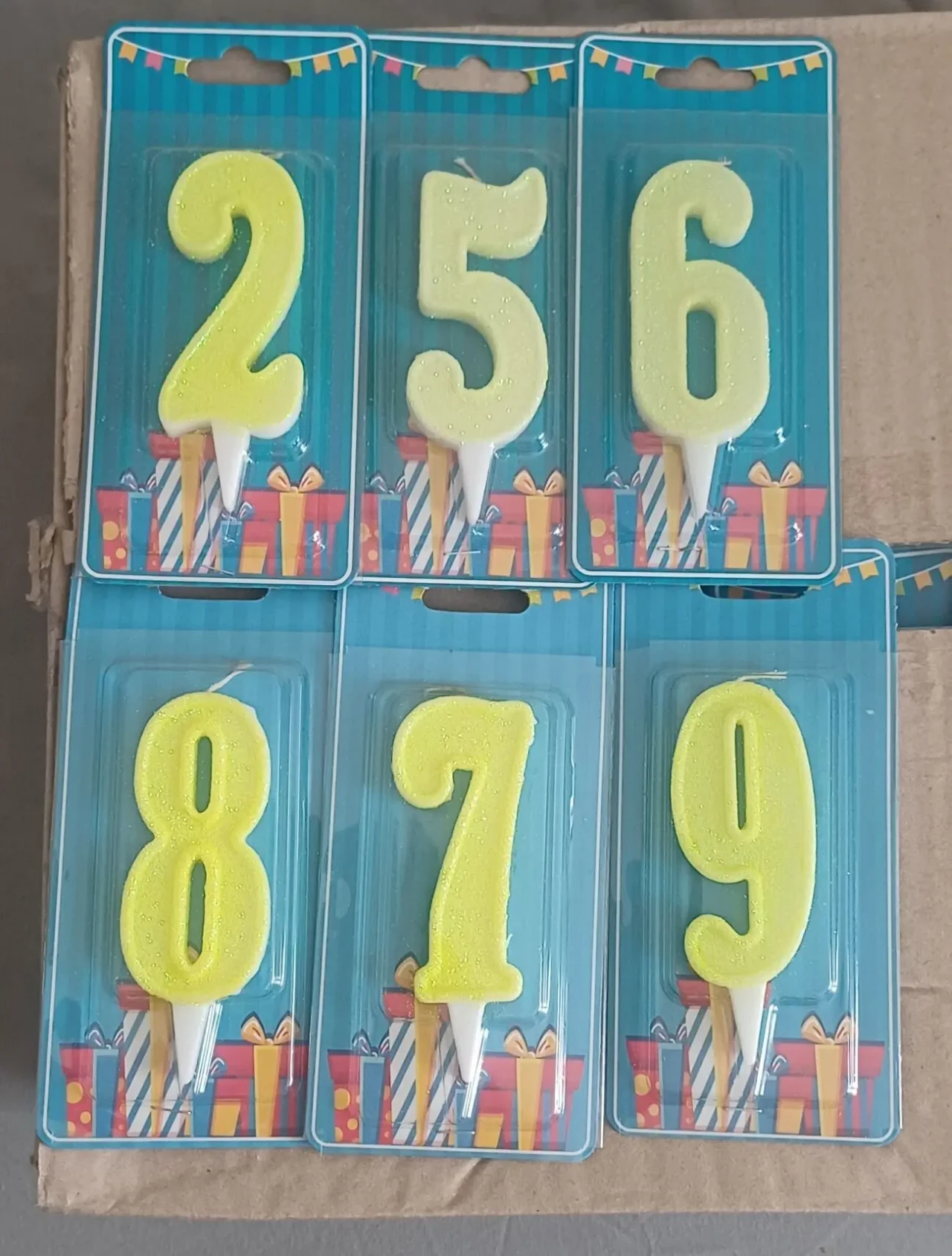 Свічки на торт 7