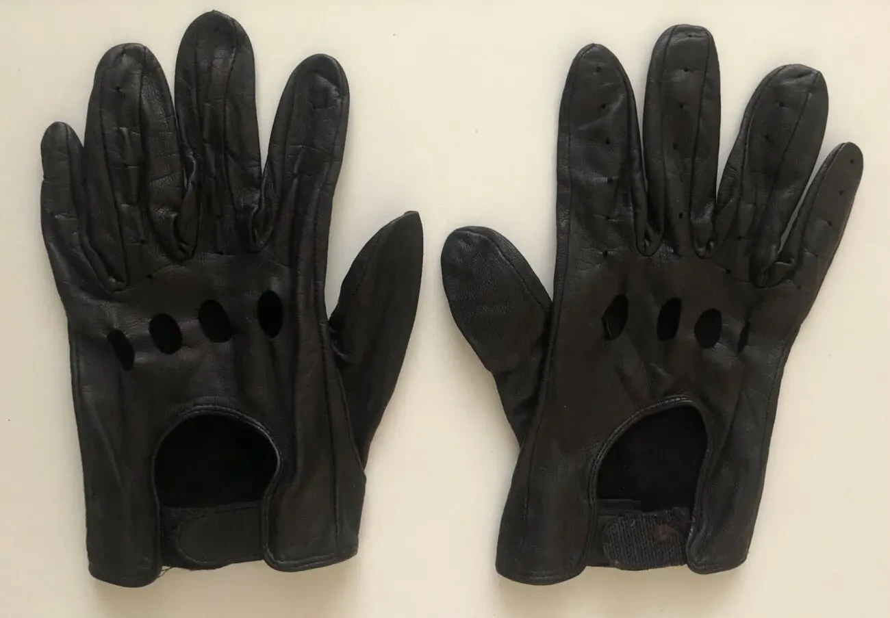 перчатки кожаные