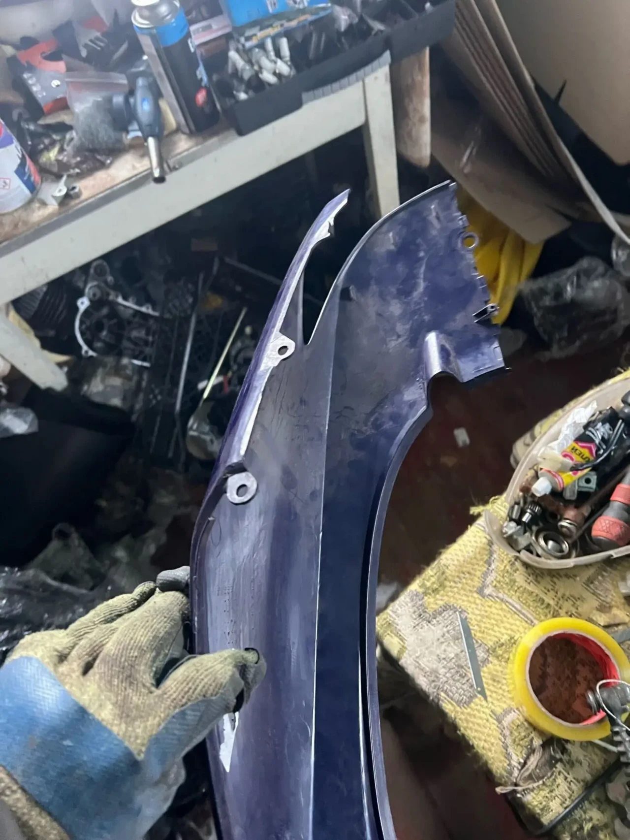 боковинка боковушка Хонда діо 56 / 57 / 63 4