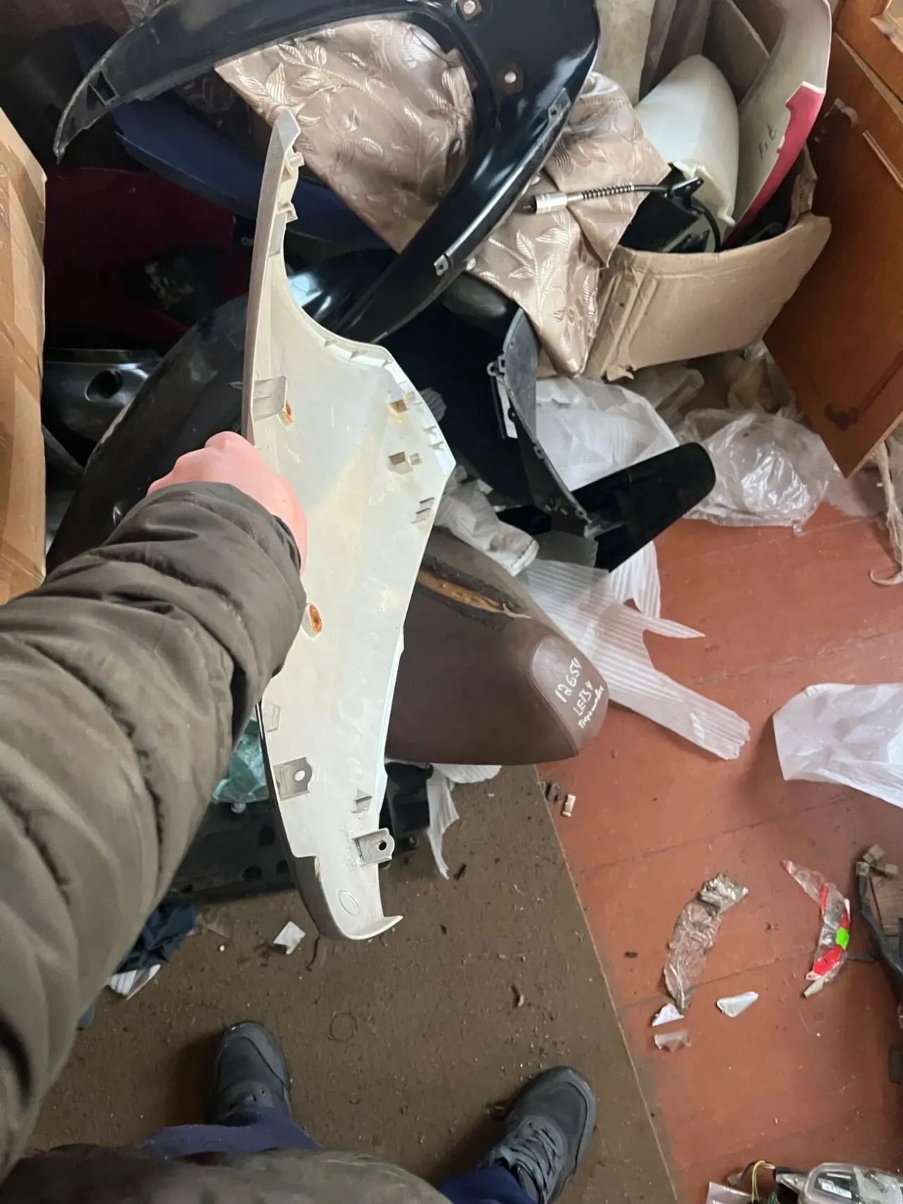 клюв дзьоб Хонда діо 56 / 57 / 63 4