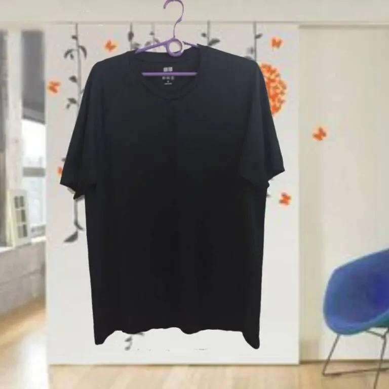 UniQlo Спортивная мужская футболка бесшовная черная М на 48 2