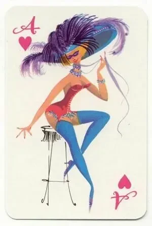 Игральные карты 'Cherie', 1965 г. 3