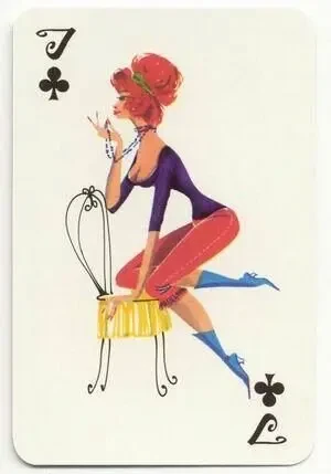Игральные карты 'Cherie', 1965 г.