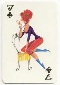 Игральные карты 'Cherie', 1965 г.