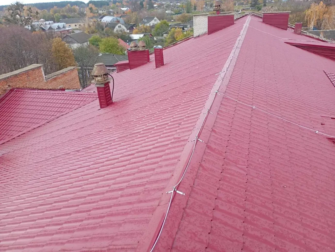 Профнастил покрівельний ПК-35 для ангарів,складів, зерносховищ 2