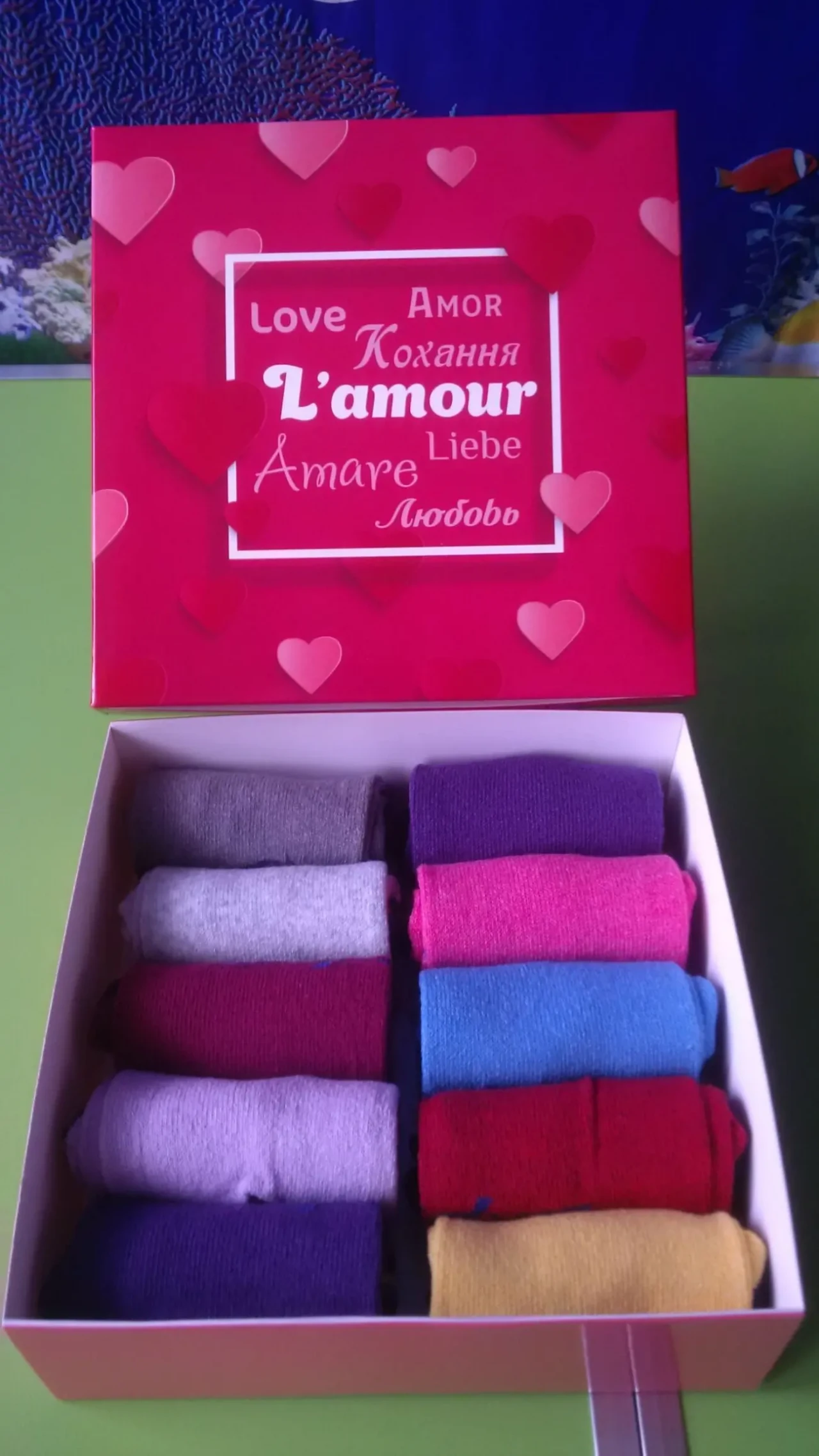 Подарунковий набір жіночих шкарпеток 2