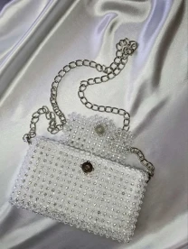 Сумка з намистин