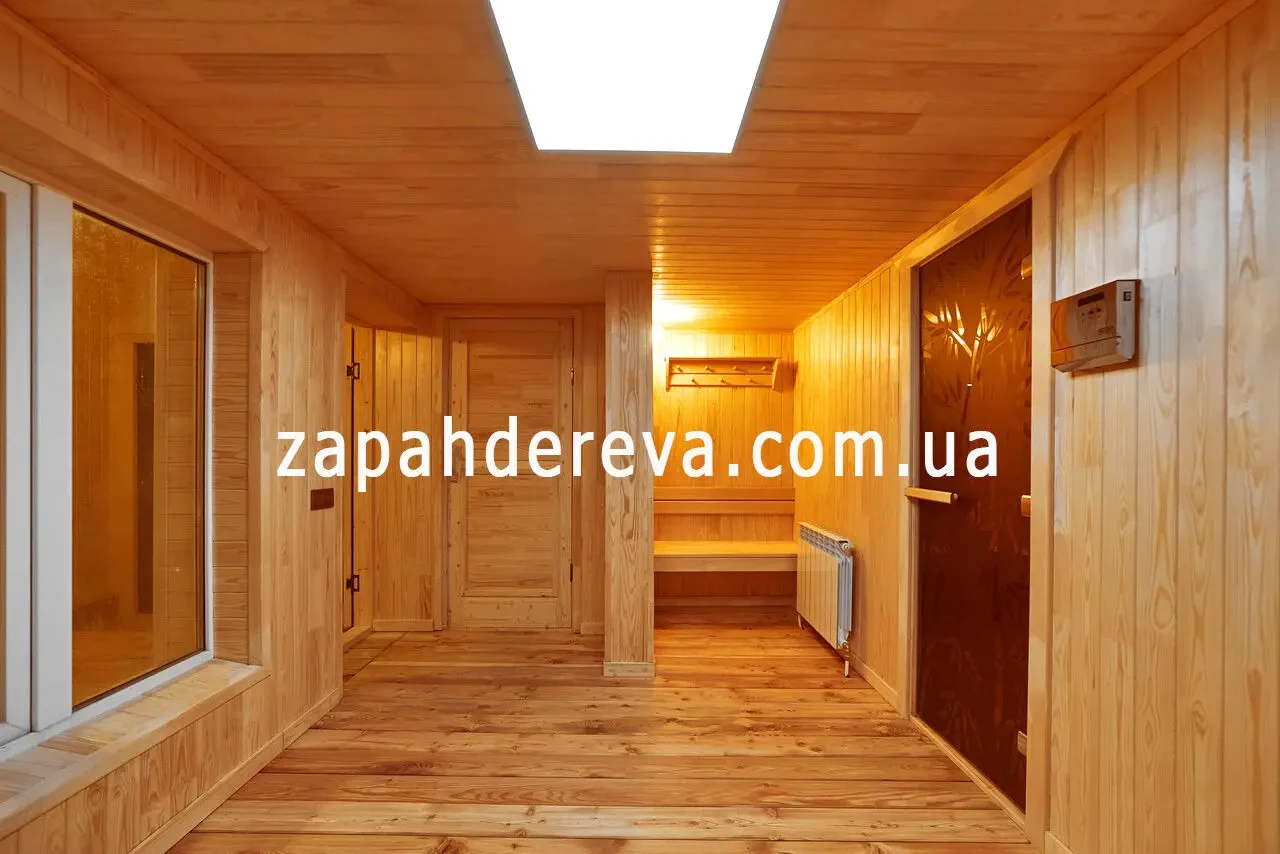 Вагонка вільха  найкращий матеріал для сауни та бані 4