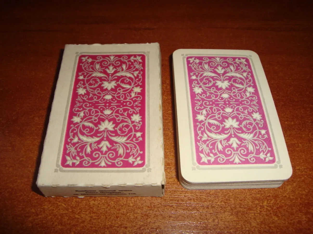 Игральные карты Рококо, 1995 г. (Ленинградские)