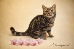 Американська короткошерста. Дівчинка