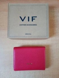 Нове жіноче шкіряне портмоне vif.