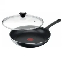 Сковорода Tefal Day by Day 20 см, з кришкою, алюміній, бакеліт, скло