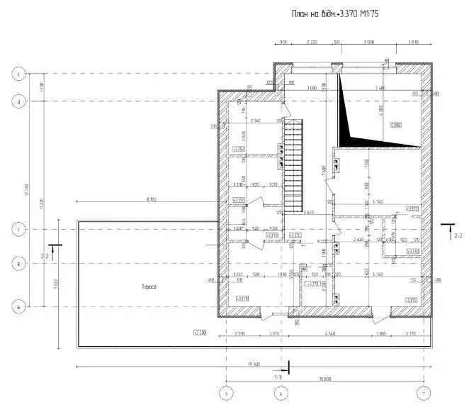 Креслення будинку. Продаж неповного комплекту документацїії 2