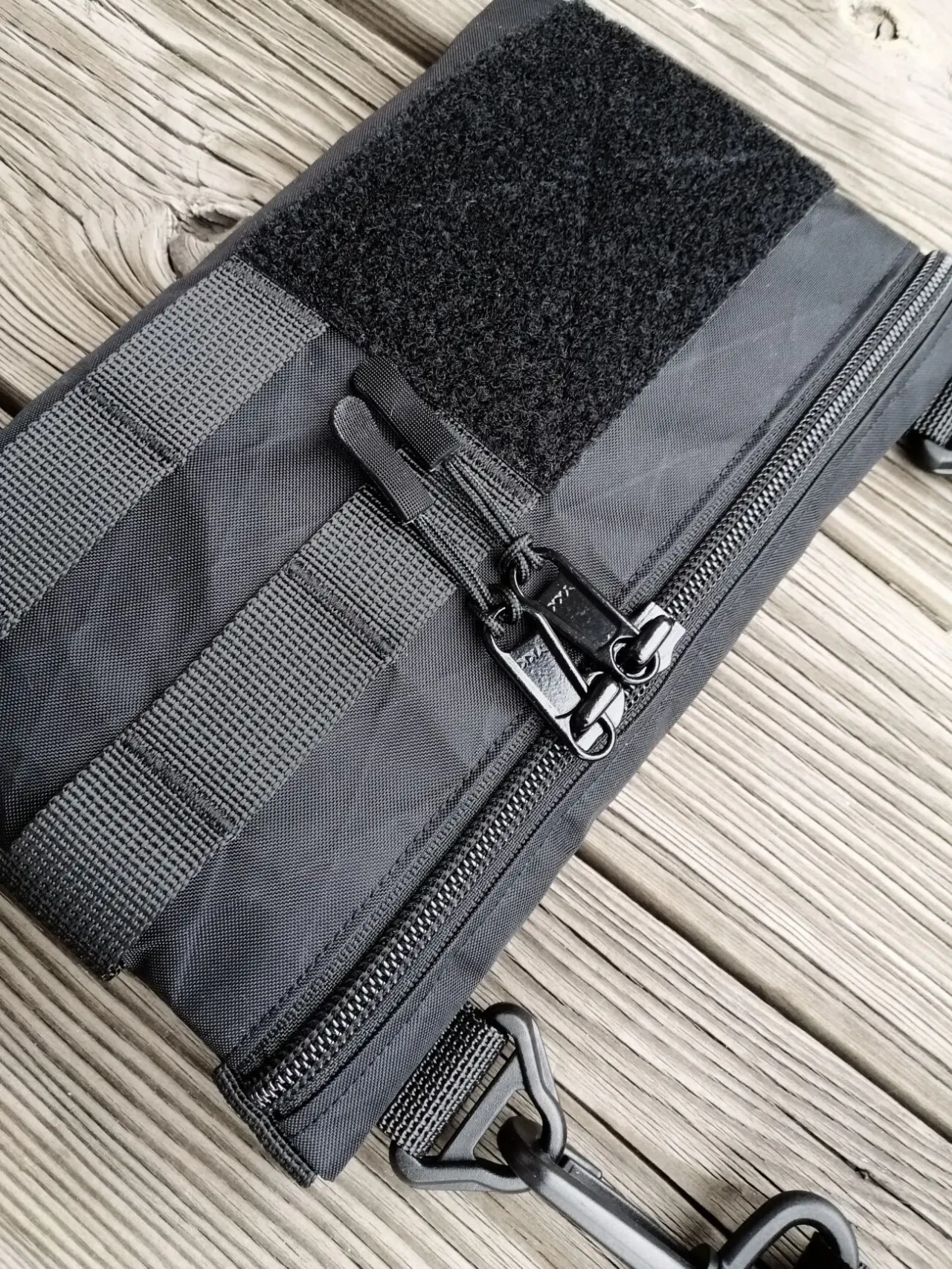 Сумка компактна x-pac велкро моллє через плече месенджер 5dotsgear ykk 7