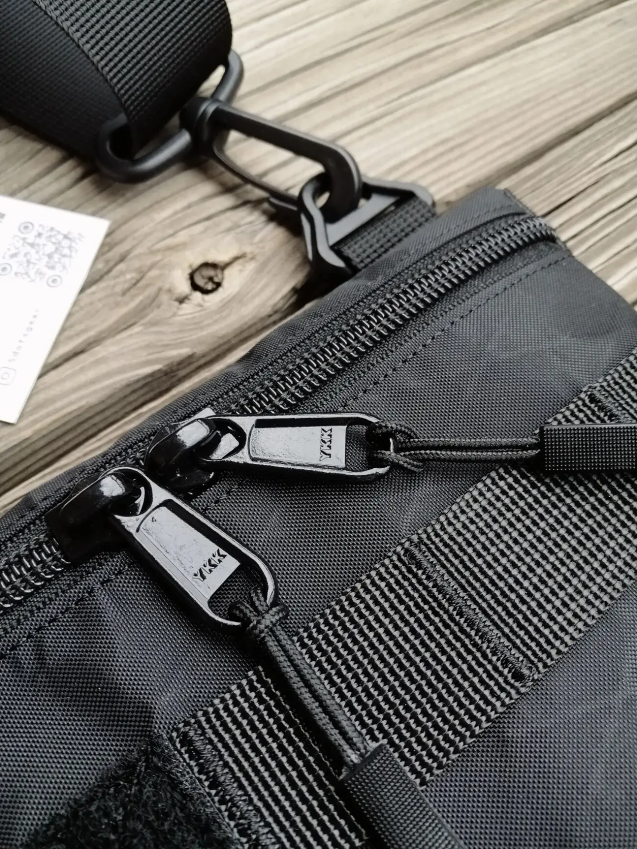 Сумка компактна x-pac велкро моллє через плече месенджер 5dotsgear ykk 3