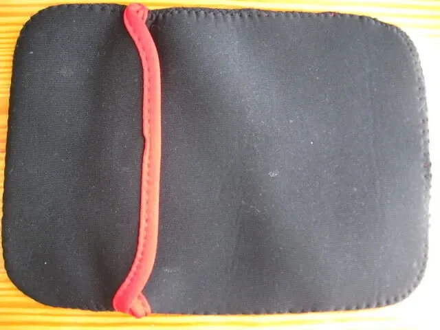 Чехол а5 сумочка черніый мягкий кофр конверт утеплитель для мелочей 3