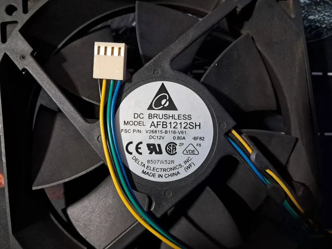 Вентилятор для ПК 120мм 12V 0,80А мощный 4