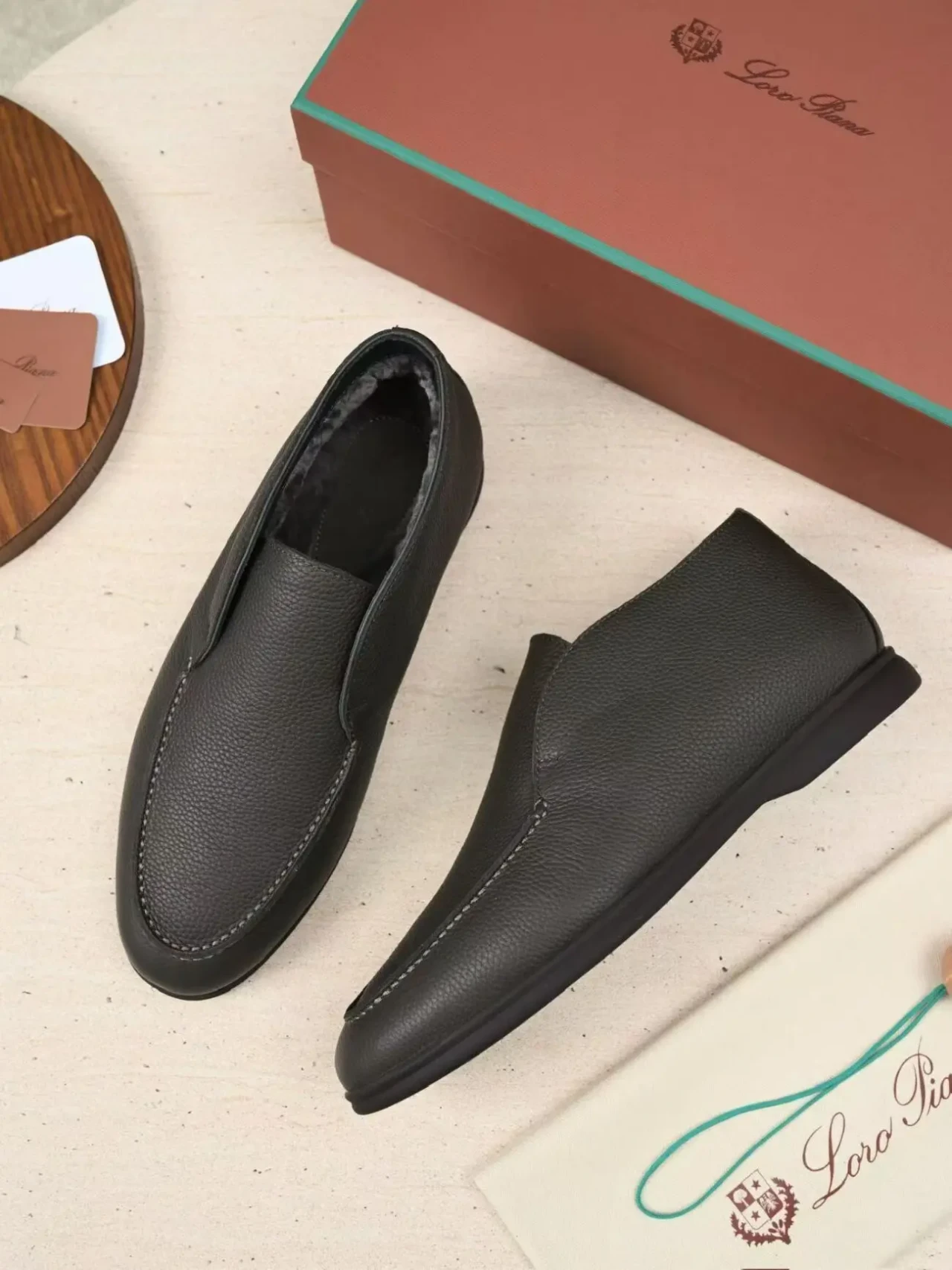 Чоловічі черевики Loro Piana утепл. 2