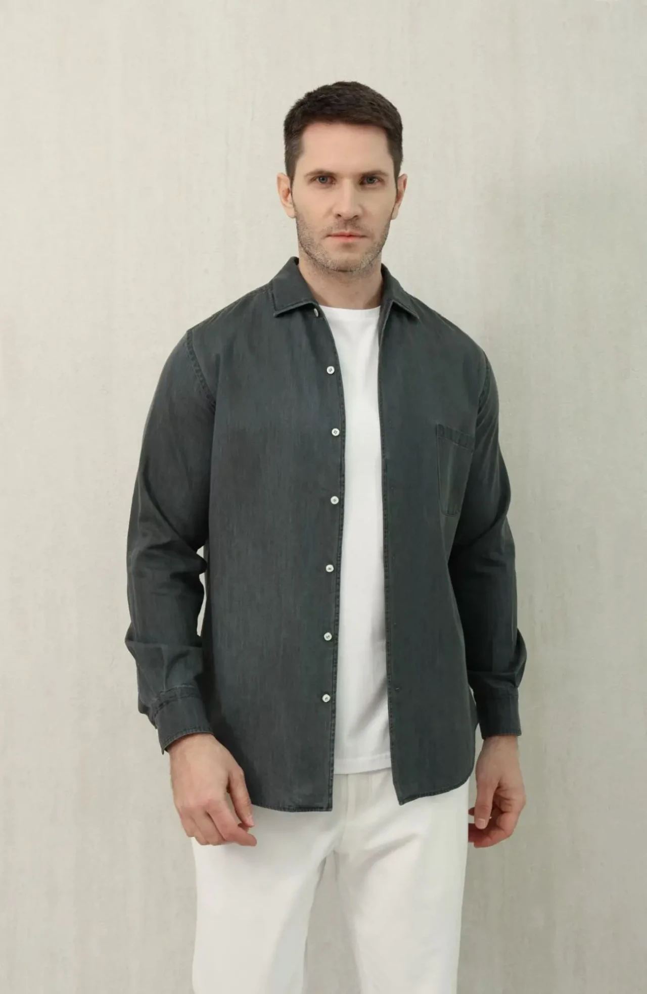 Чоловіча сорочка Loro Piana м-3хл 8