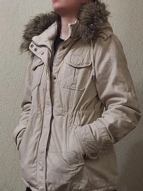 Курточка теплая куртка бренд парка пальто