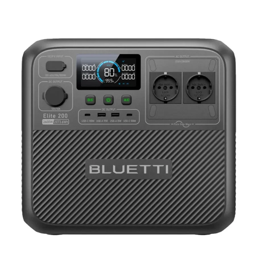 Портативна зарядна станція Bluetti Elite 200 V2 2600W 2000 Wh