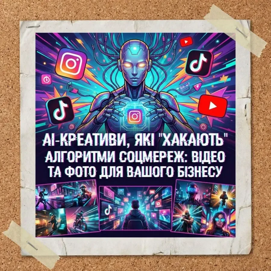 Фото и видеокреативи для реклами в соцмережах