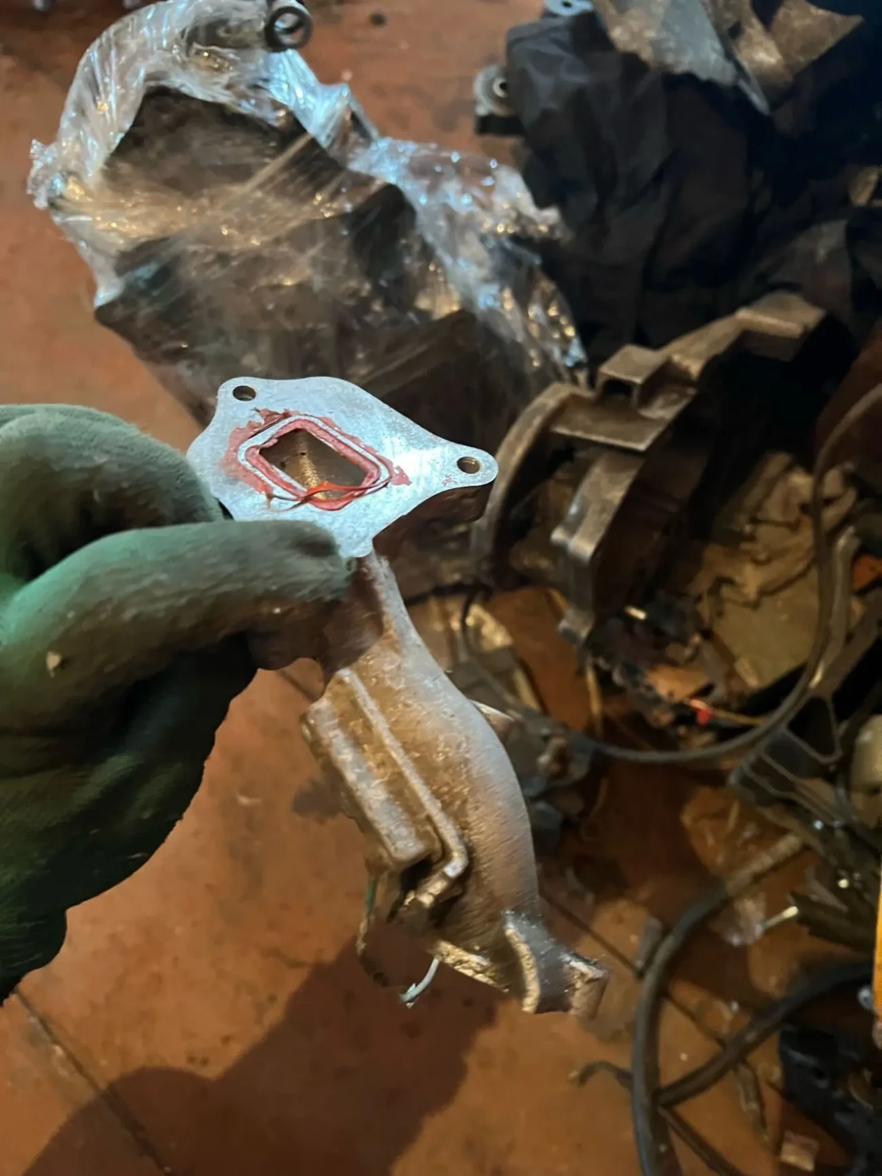 колектор Хонда діо 34 Леад 48 3