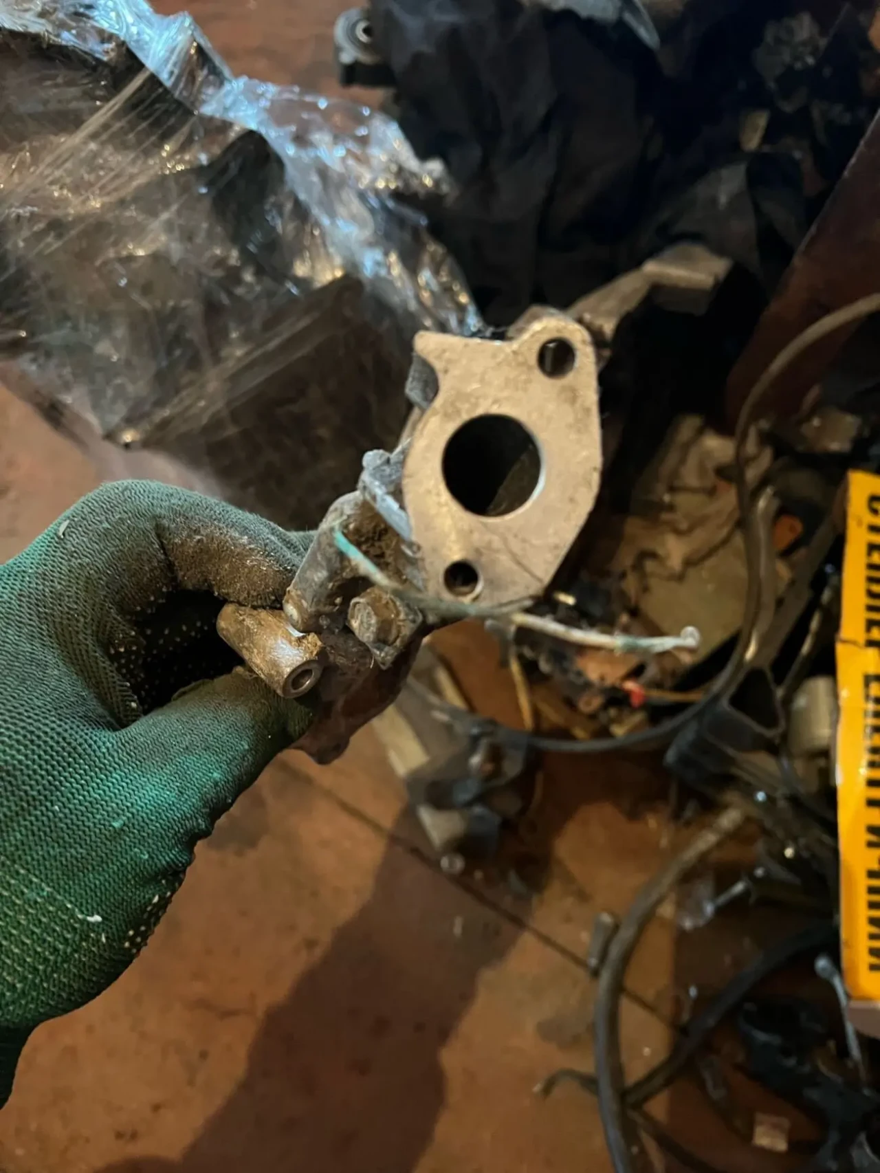 колектор Хонда діо 34 Леад 48 2