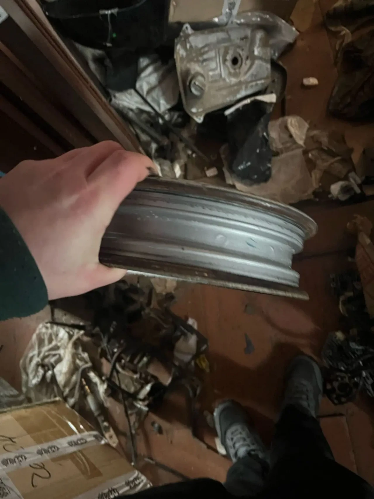 диск Хонда діо оригінал задній 3